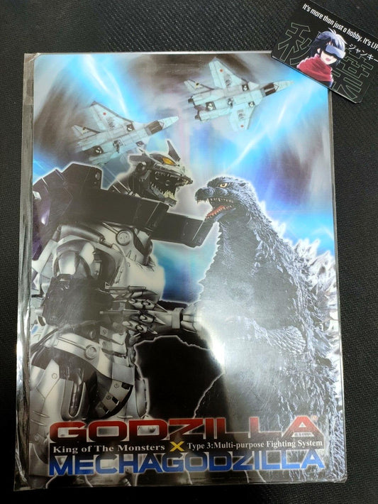 Godzilla VS Mecha Godzilla Movie Board Design Toho Vintage JAPAN