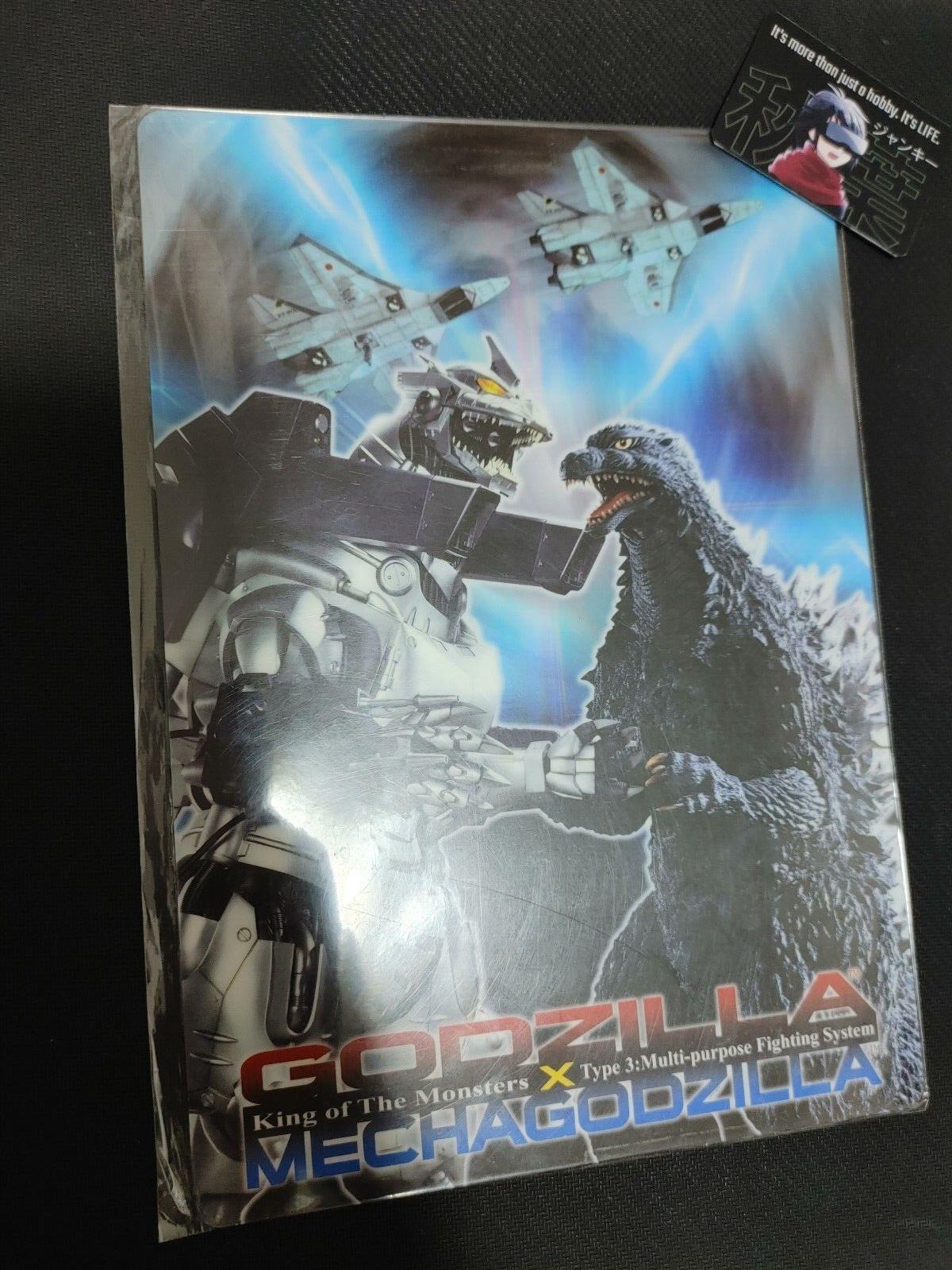 Godzilla VS Mecha Godzilla Movie Board Design Toho Vintage JAPAN