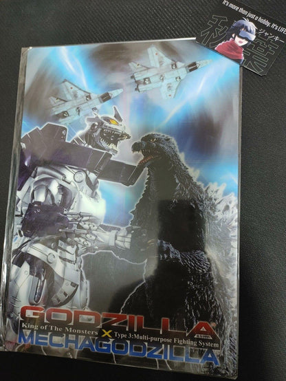 Godzilla VS Mecha Godzilla Movie Board Design Toho Vintage JAPAN