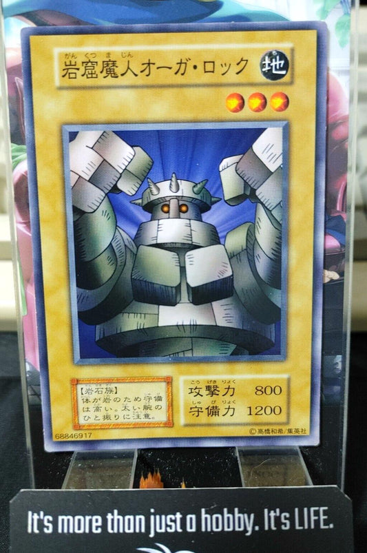 Rock Ogre Grotto #1 Yugioh OCG Yu-Gi-Oh Vintage Retro JAPAN