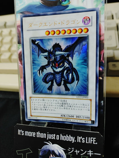 Dark End Dragon LE12-JP002 Ultra Rare Yugioh OCG JAPAN