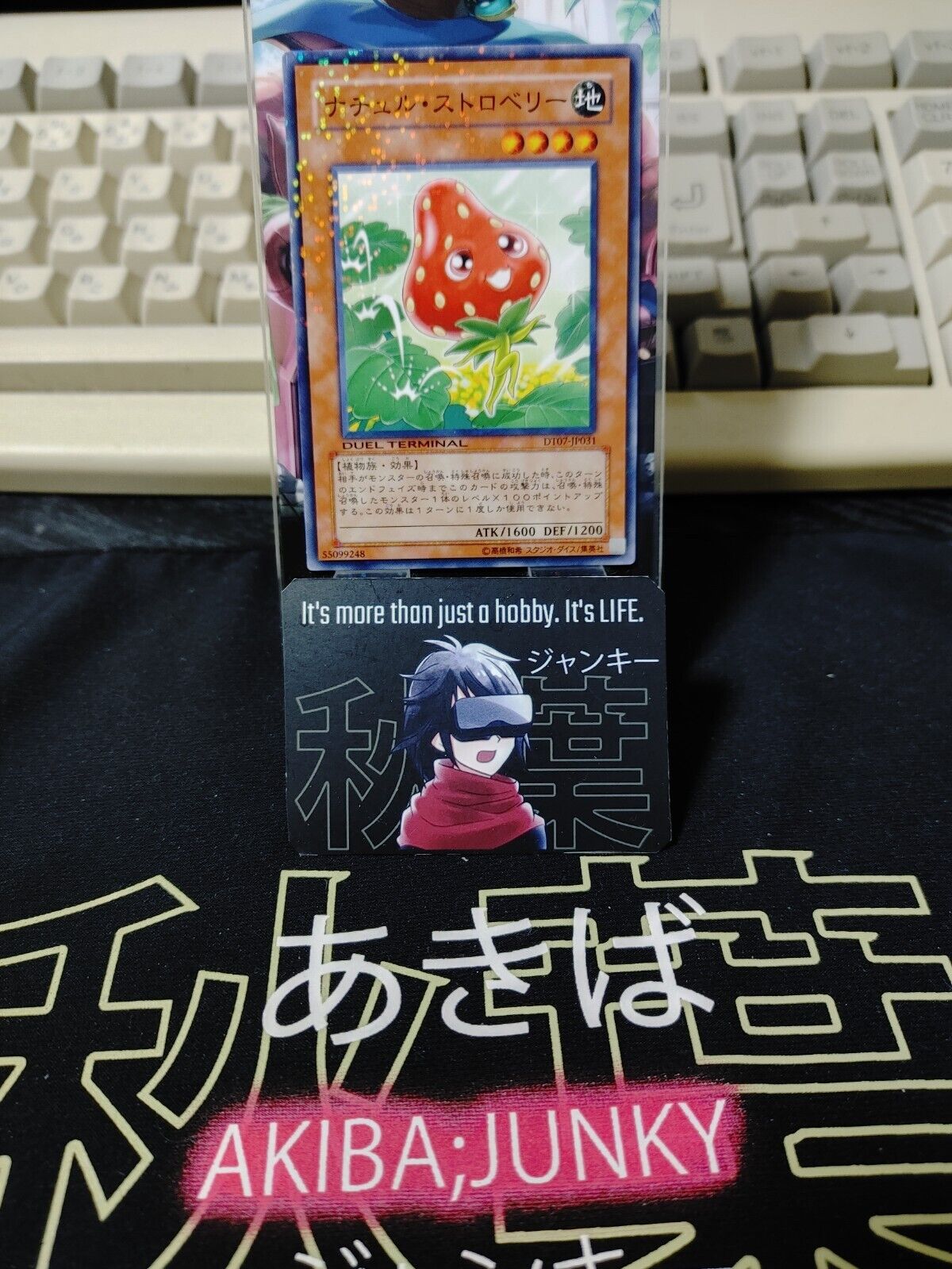 Naturia Strawberry  DT07-JP031 Holo Yugioh OCG JAPAN