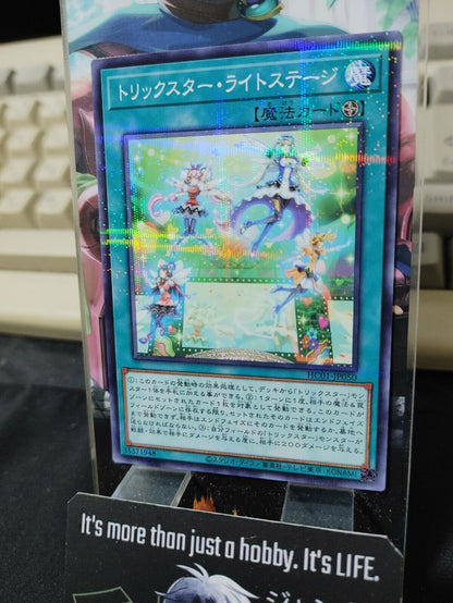 Trickstar Light Stage HC01-JP050 Parallel Yugioh OCG JAPAN UNCENSORED