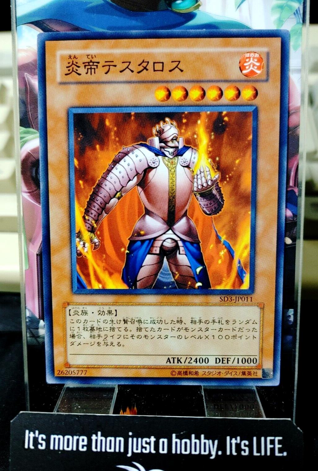 Thestalos the Firestorm Monarch SD3-JP011 Yugioh OCG JAPAN