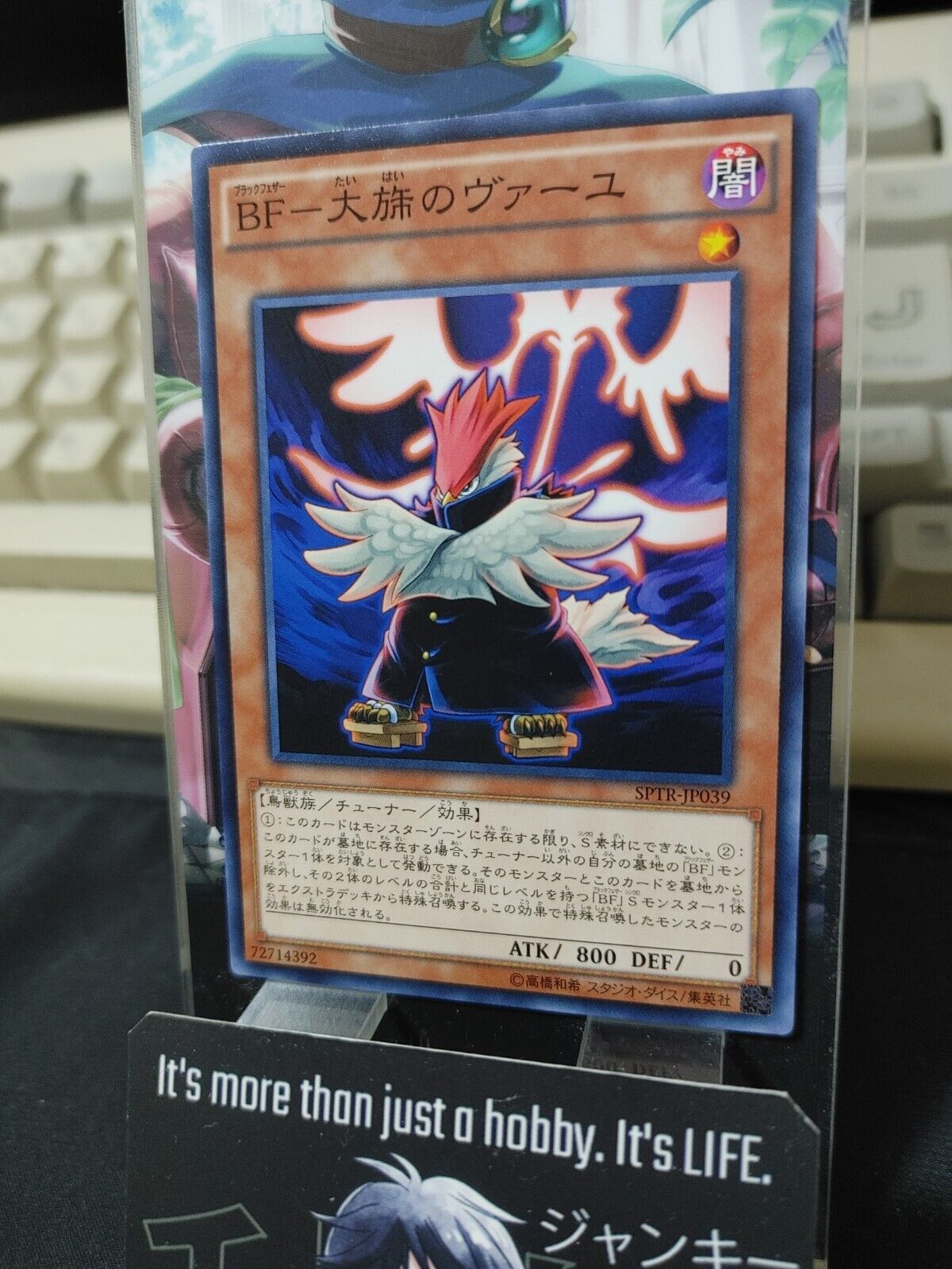 Blackwing - Vayu the Emblem of Honor SPTR-JP039 Yugioh OCG JAPAN