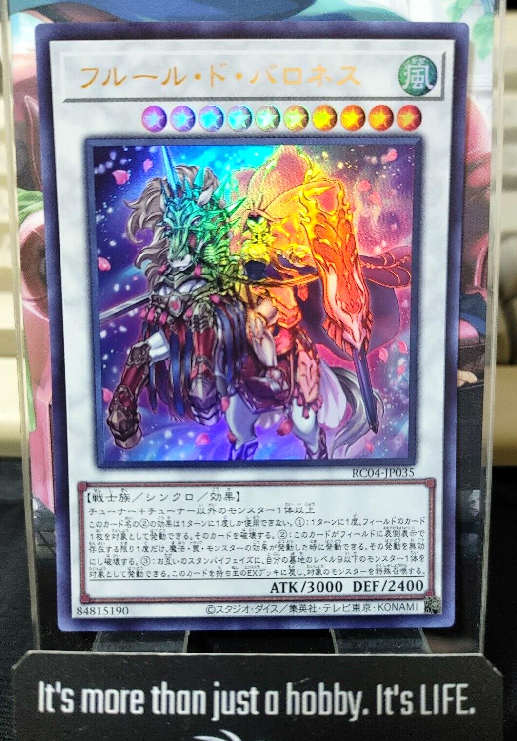 Baronne de Fleur RC04-JP035 Ultra Rare Yugioh OCG JAPAN