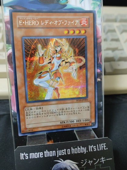 Elemental HERO Lady Heat PP10-JP005 Secret Rare Yugioh OCG Yu-Gi-Oh JAPAN