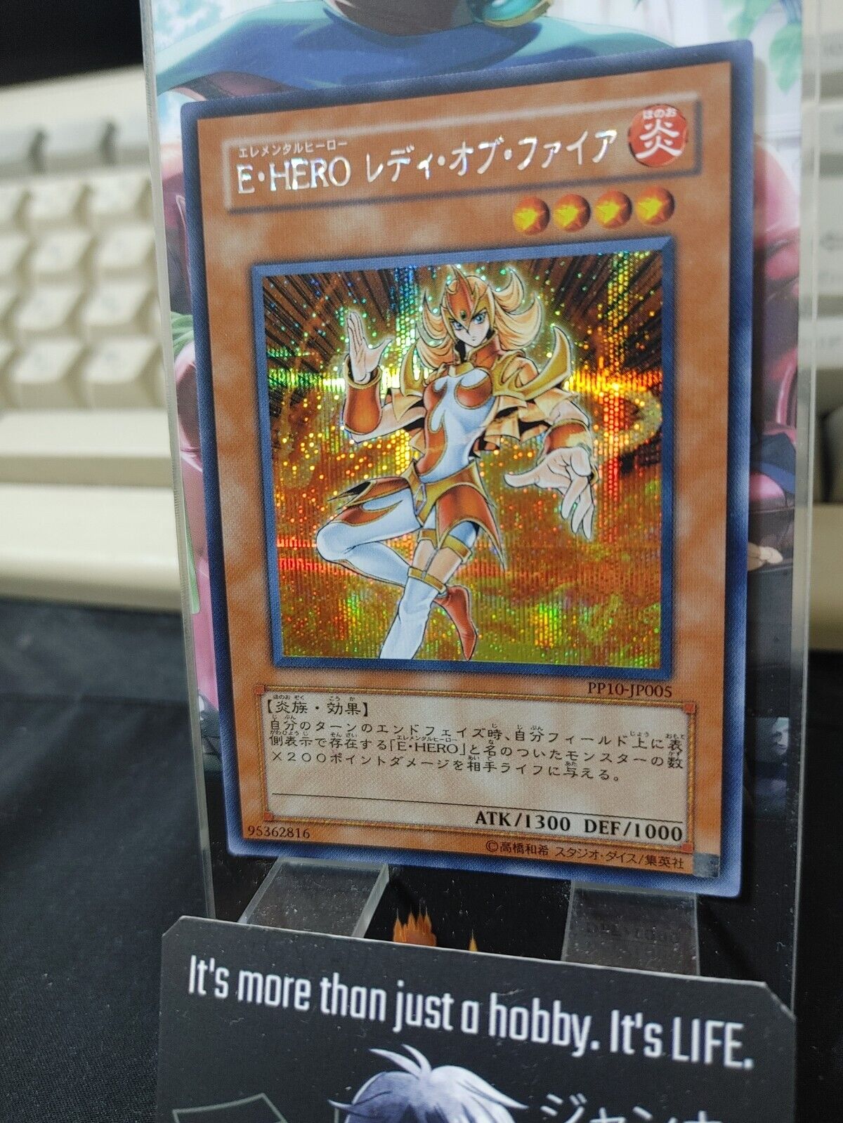 Elemental HERO Lady Heat PP10-JP005 Secret Rare Yugioh OCG Yu-Gi-Oh JAPAN