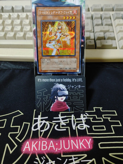 Elemental HERO Lady Heat PP10-JP005 Secret Rare Yugioh OCG Yu-Gi-Oh JAPAN