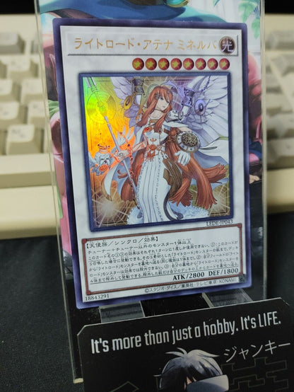 Minerva, Lightsworn Athena LEDE-JP043 Ultra Rare Yugioh OCG Yu-Gi-Oh JAPAN