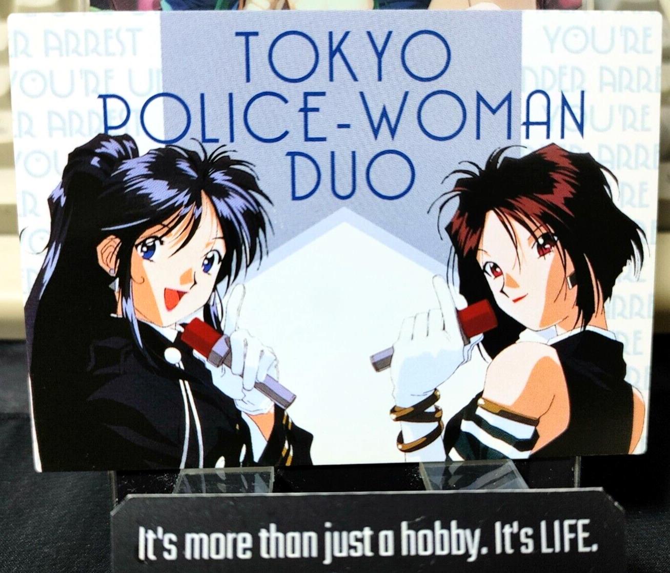 You're Under Arrest Card Duo No.84 Natsumi Miyuki Anime Retro Vintage JAPAN