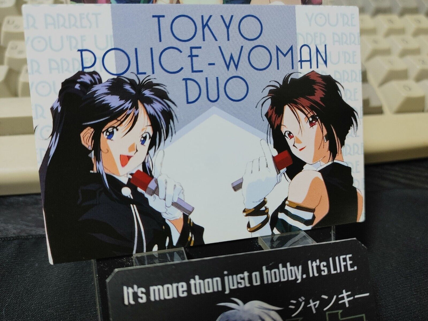 You're Under Arrest Card Duo No.84 Natsumi Miyuki Anime Retro Vintage JAPAN