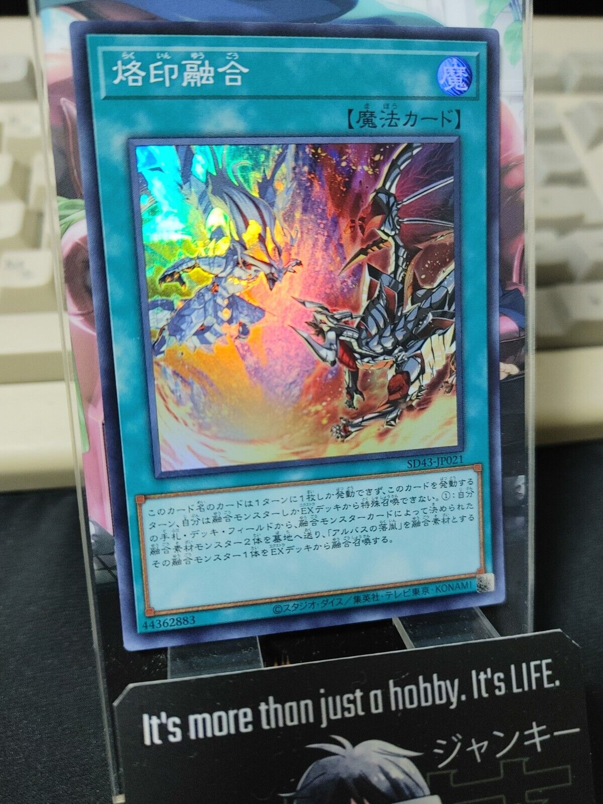 Branded Fusion SD43-JP021 Super Rare Yugioh OCG Yu-Gi-Oh JAPAN