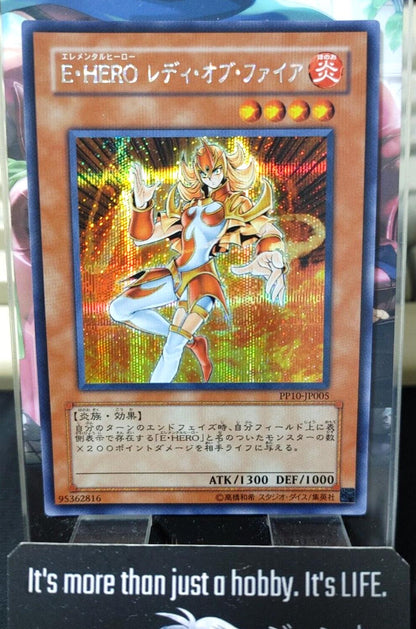 Elemental HERO Lady Heat PP10-JP005 Secret Rare B Yugioh OCG Yu-Gi-Oh JAPAN