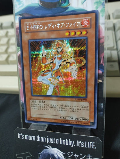 Elemental HERO Lady Heat PP10-JP005 Secret Rare B Yugioh OCG Yu-Gi-Oh JAPAN