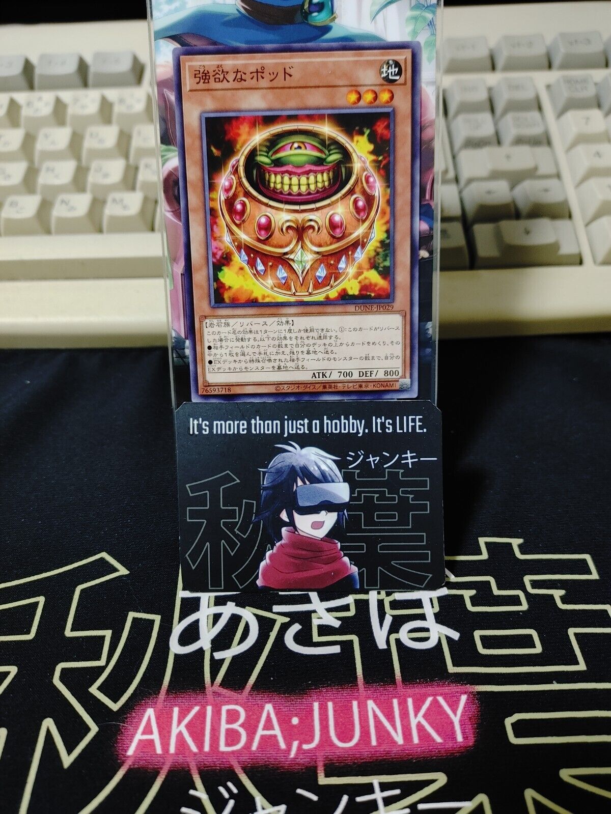 Pod of Greed DUNE-JP029 Yugioh OCG JAPAN
