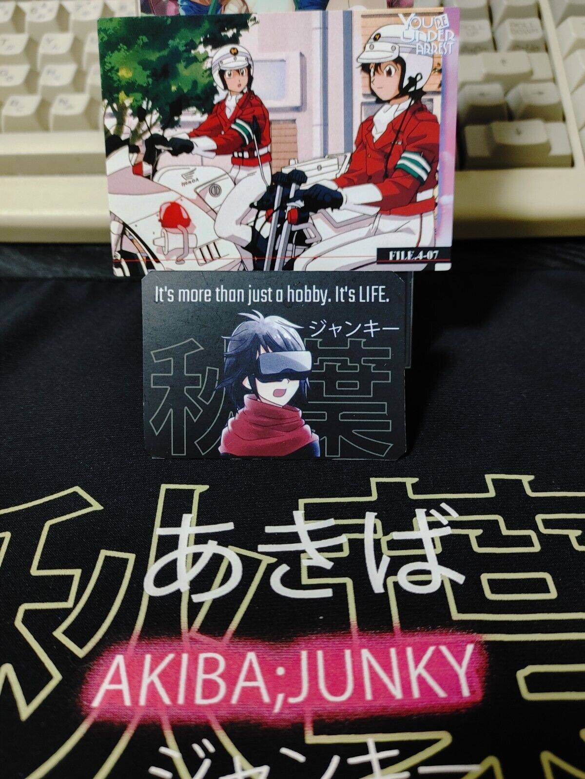 You're Under Arrest Card File.4-07 Natsumi Miyuki Anime Retro Vintage JAPAN