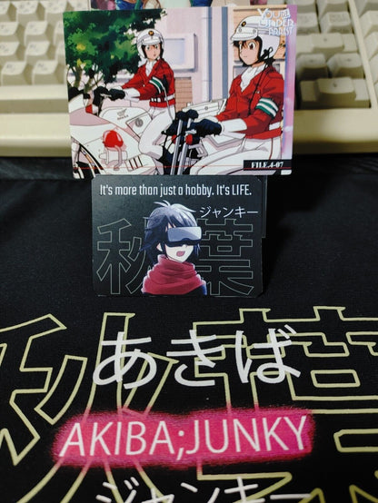 You're Under Arrest Card File.4-07 Natsumi Miyuki Anime Retro Vintage JAPAN