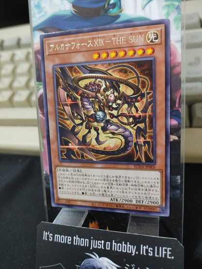 Arcana Force XIX - The Sun SUDA-JP005 Rare Yugioh OCG JAPAN