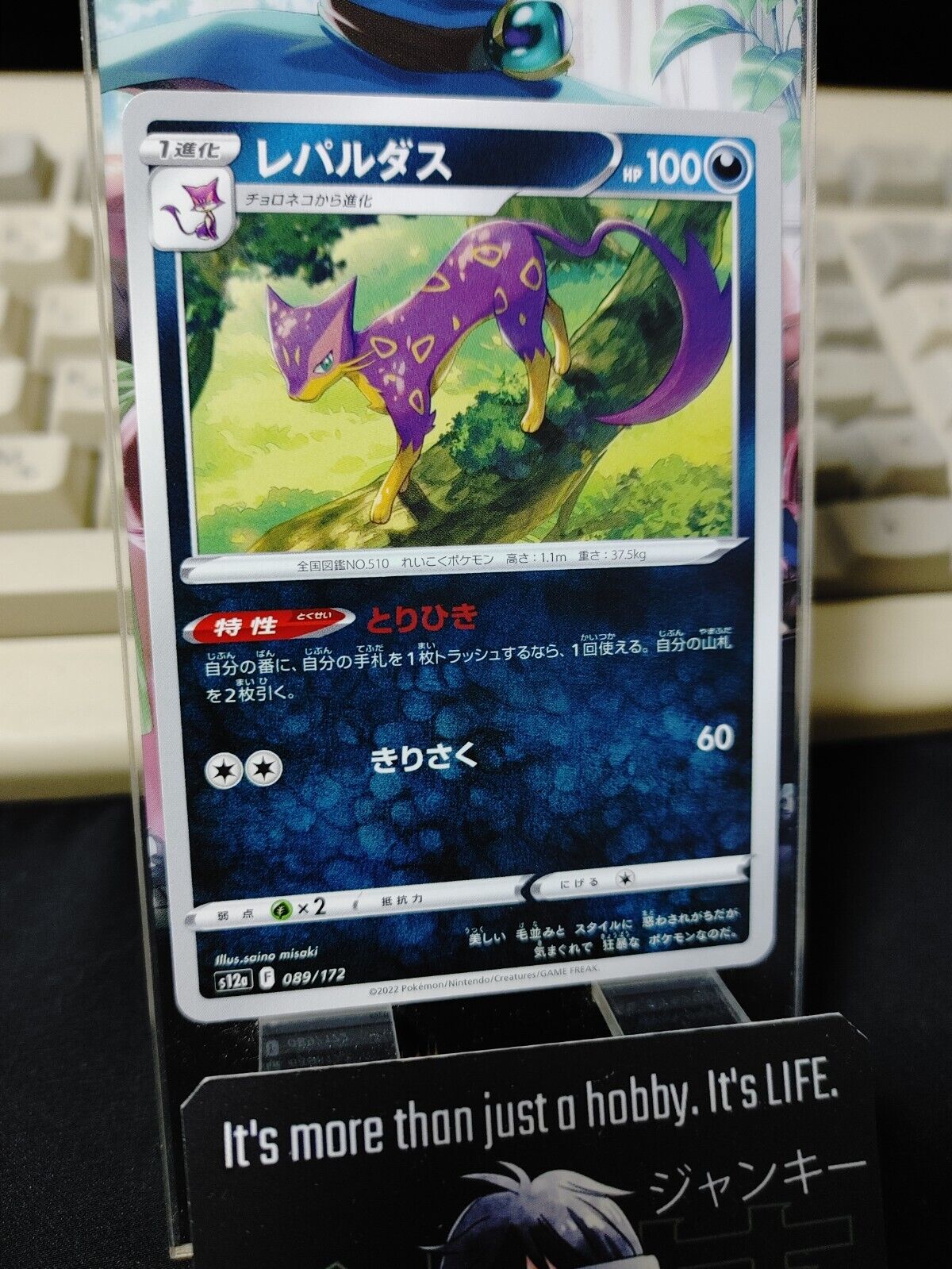 Pokemon  Liepard S12a 089/172 Card Japanese JAPAN Release