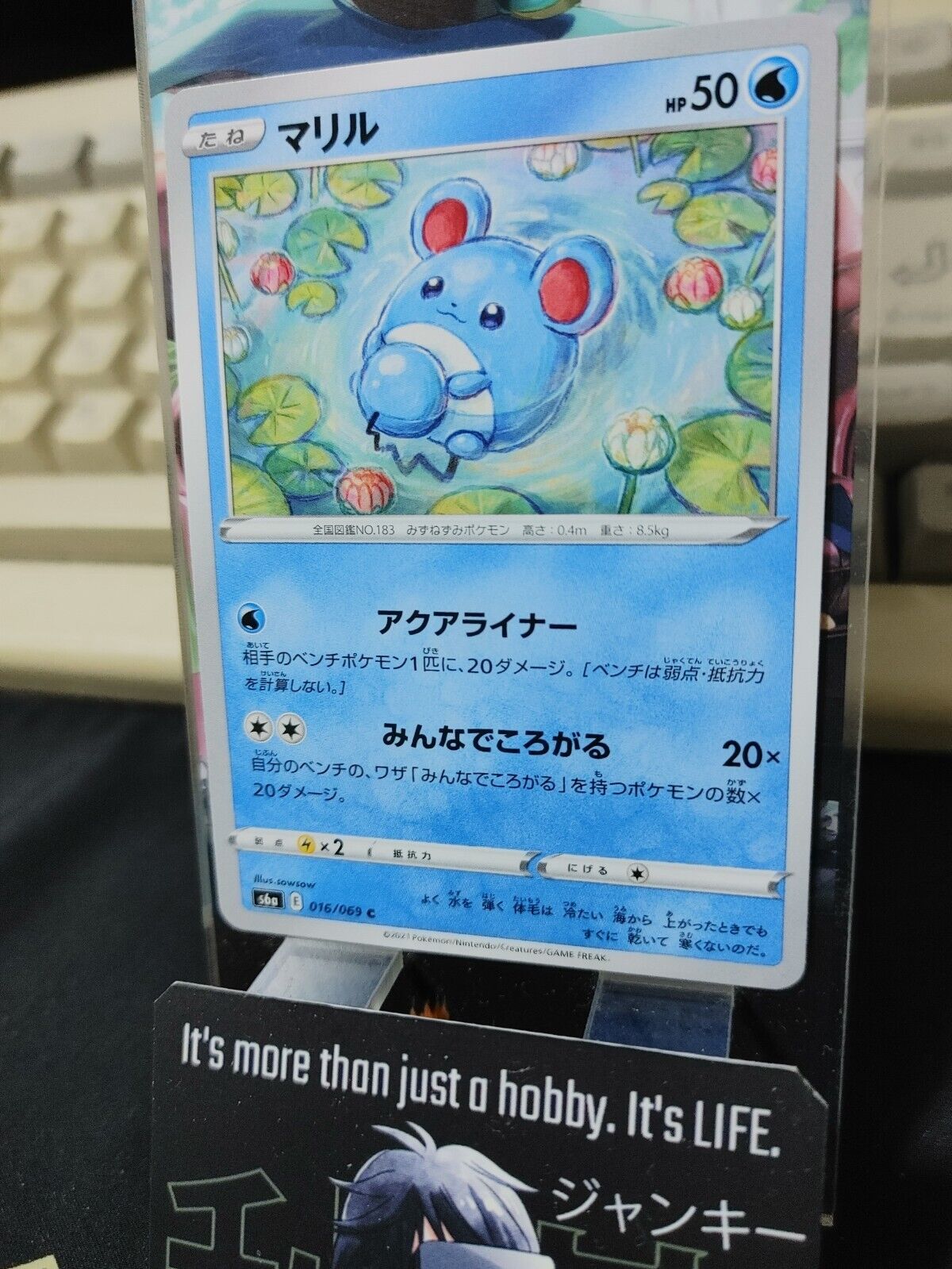 Pokemon Marill S6a 016/069 Card Japanese JAPAN Release