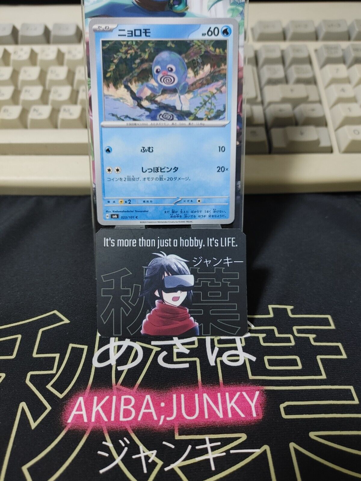 Pokemon Poliwag SV6 023/101 Card Japanese JAPAN Release