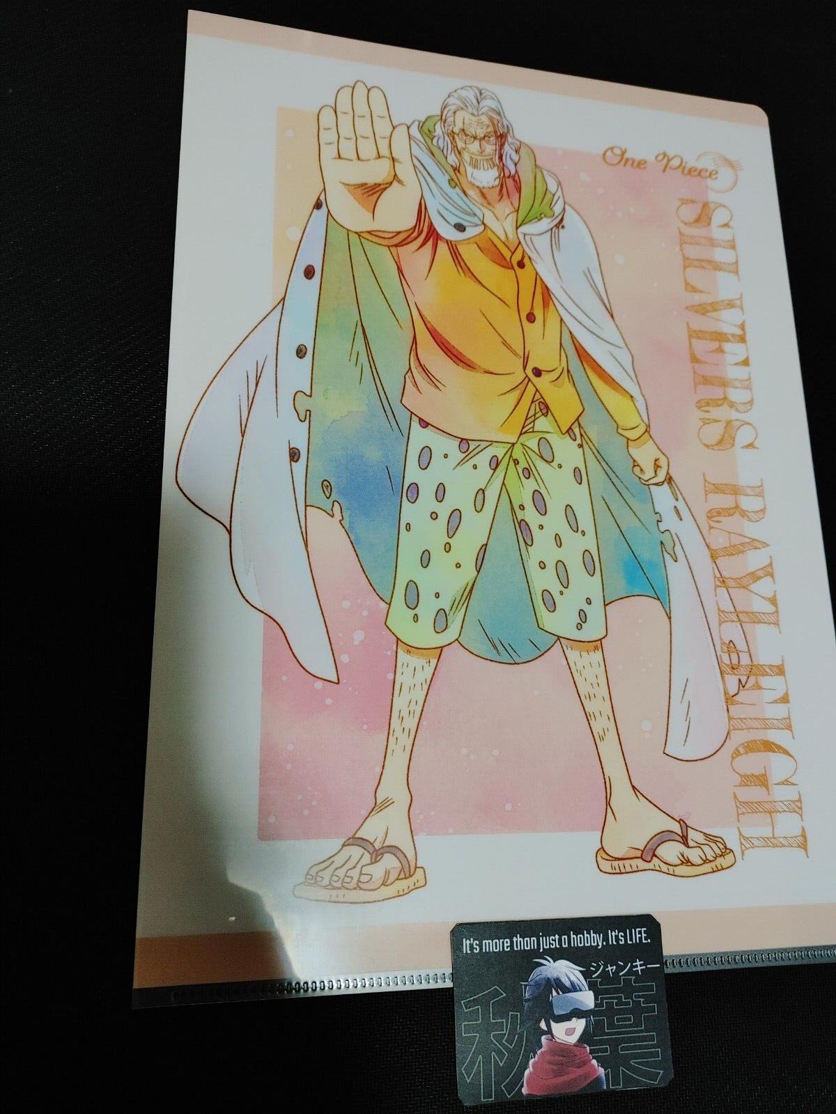 Anime One Piece Animation Silvers Rayleigh Design File JAPAN Limited