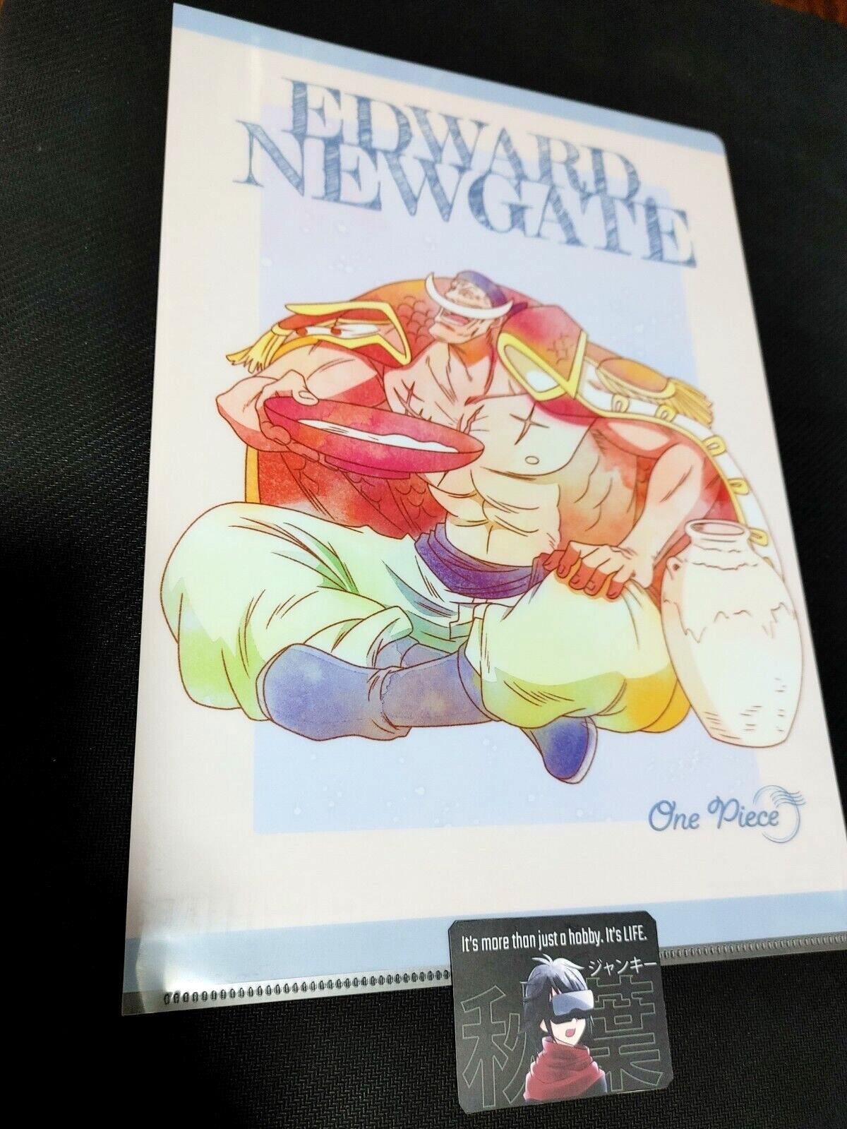 Anime One Piece Animation Edward Newgate Design File JAPAN Limited