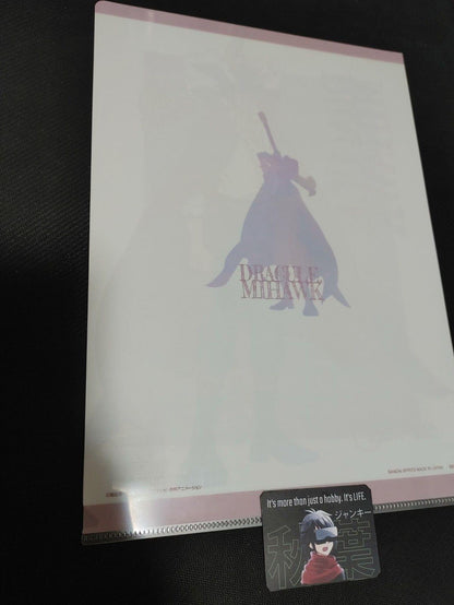 Anime One Piece Animation Dracule Mihawk Design File JAPAN Limited