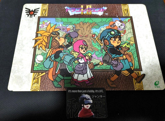 Dragon Quest I II Game Pencil Board Design Vintage JAPAN