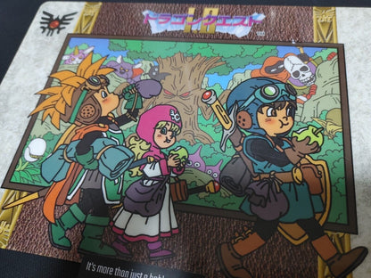 Dragon Quest I II Game Pencil Board Design Vintage JAPAN