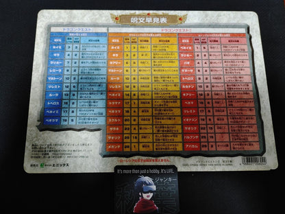 Dragon Quest I II Game Pencil Board Design Vintage JAPAN