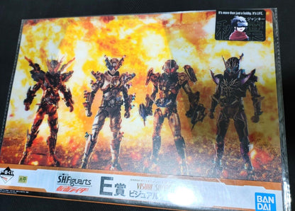 Kamen Rider Design Visual Sheet Poster Goods C Japan Limited