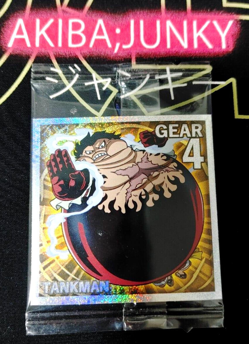 One Piece Anime Luffy Sticker Seal Card SW6-26 GR Collectible JAPAN