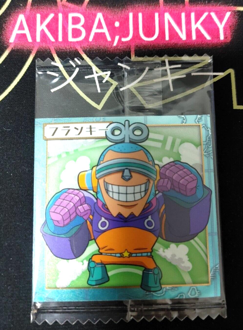 One Piece Anime Franky Sticker Seal Card SW8-08 Collectible JAPAN