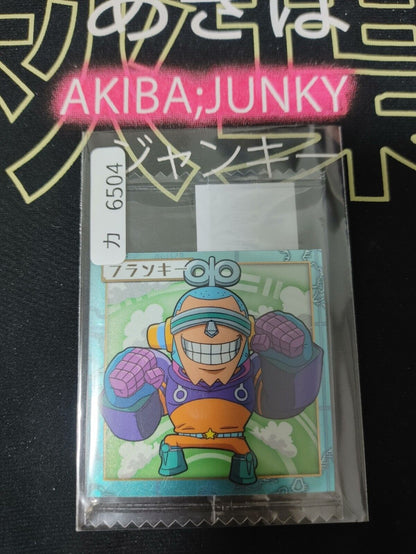 One Piece Anime Franky Sticker Seal Card SW8-08 Collectible JAPAN