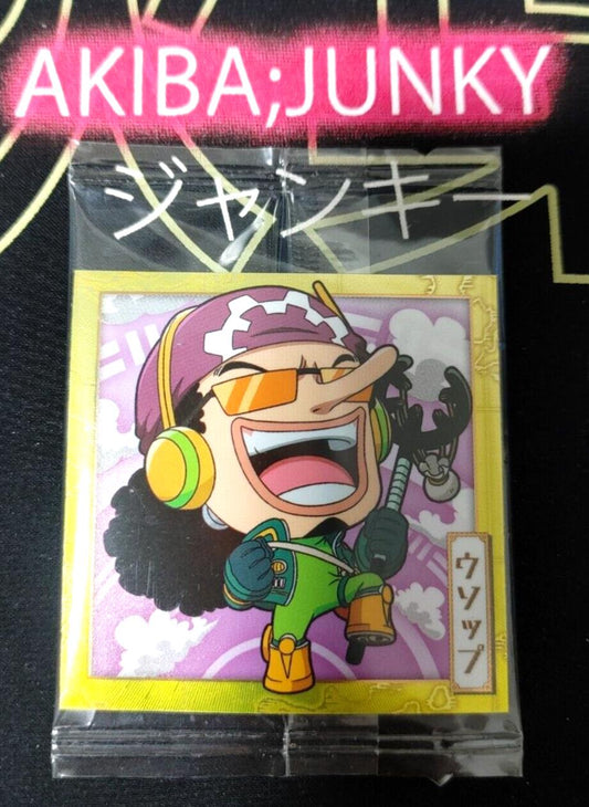 One Piece Anime Usopp Sticker Seal Card SW8-04 Collectible JAPAN