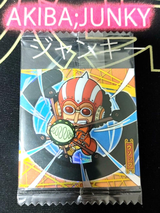 One Piece Anime Usopp Sticker Seal Card SW5-16 SR Collectible JAPAN