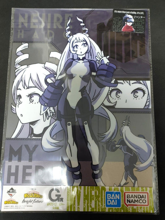 My Hero Academia Nejire Hado Collectible Design Clear Poster Design GOODS JAPAN