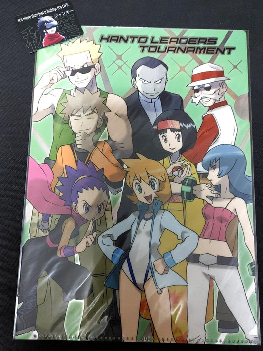 Pokemon Kanto Gym Leaders Clear File Design GOODS JAPAN Release