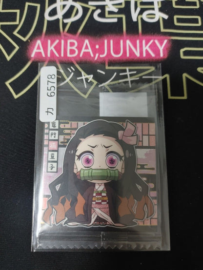 Demon Slayer Kimetsu no Yaiba Nezuko 3-02 Collection Sticker Card JAPAN Release