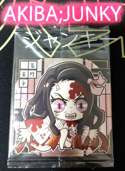 Demon Slayer Kimetsu no Yaiba Nezuko 4-25 Collection Sticker Card JAPAN Release