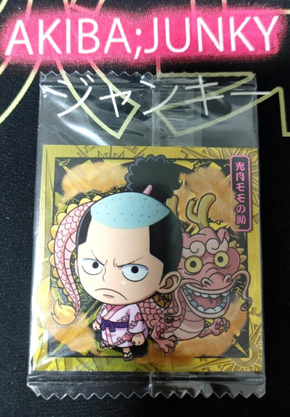 One Piece Anime Momonosuke Sticker Seal Card SW1-10R Collectible JAPAN