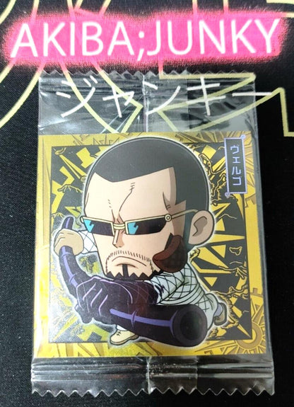 One Piece Anime Vergo Sticker Seal Card SW8-30 R Collectible JAPAN