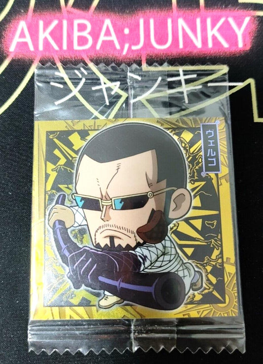 One Piece Anime Vergo Sticker Seal Card SW8-30 R Collectible JAPAN