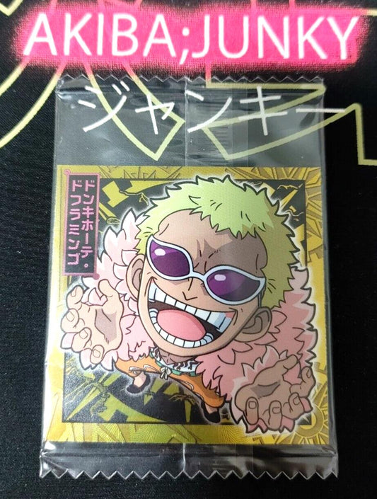 One Piece Anime Donquixote Doflamingo Sticker Seal Card SW2-16 R JAPAN