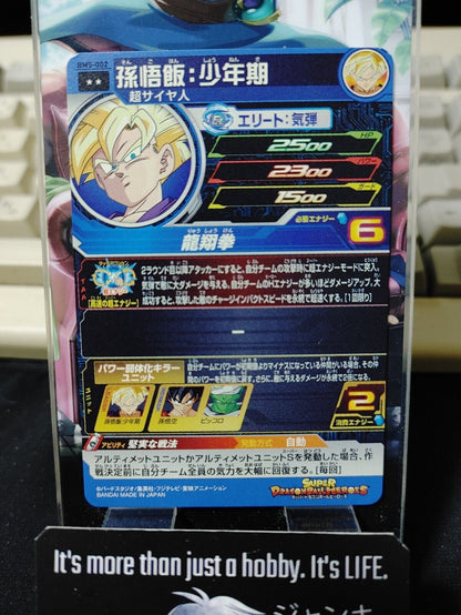 Son Gohan BM5-002 Super Dragon Ball Heroes Card Japan Release