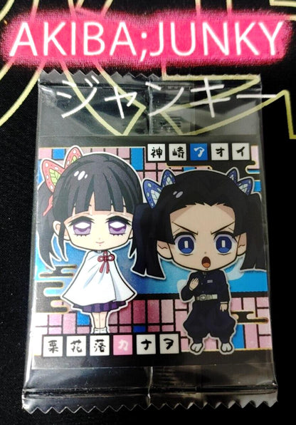 Demon Slayer Kimetsu no Yaiba Kanao Aoi 3-27 Collection Sticker Card JAPAN