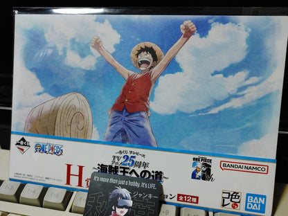 One Piece Animation Cel Print Style Scene Board 25th Luffy Japan Limited