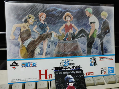 One Piece Animation Cel Print Style Scene Board Panel Decoration Crew A JAPAN